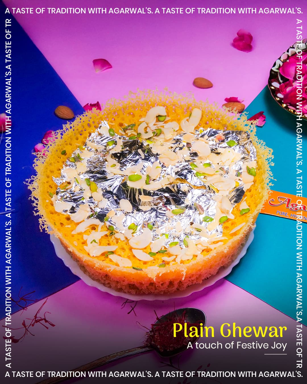 Plain Ghewar